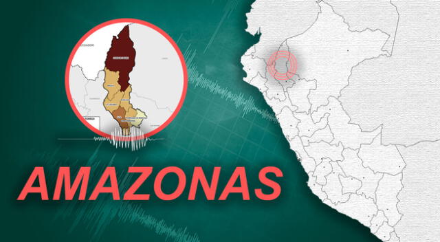 Sismo se sintió en Amazonas la tarde de este viernes 29 de marzo.