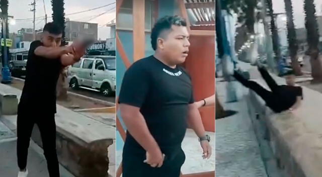 Policías en estado de ebriedad dieron lamentable espectáculo en Cerro Azul.