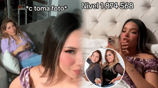 Alondra Huárac trolea a su mamá Lizet Soto al imitarla.