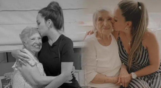 Melissa Klug comparte emotivo video con su abuelita.