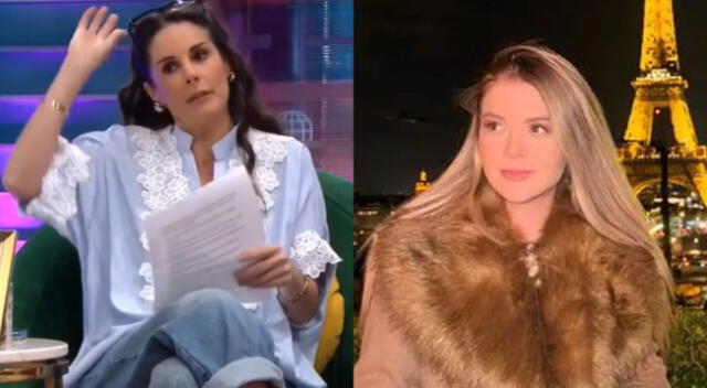 Rebeca Escribens realizó broma a Brunella Horna tras verla sin su bebé.