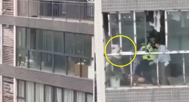 Madre de 37 años arroja a su propio hijo de 3 años desde la ventana del piso 22 en China.