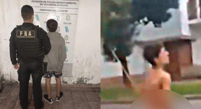 Ladrón de 15 años corrió desnudo por las calles tras ser linchado por vecinos en Argentina.
