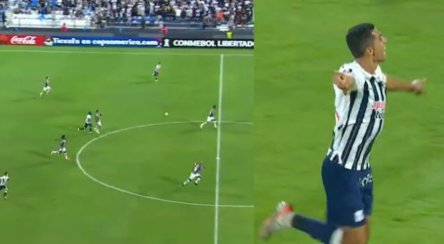 Alianza Lima sorprendió a Fluminense con golazo de Kevin Serna en Matute.