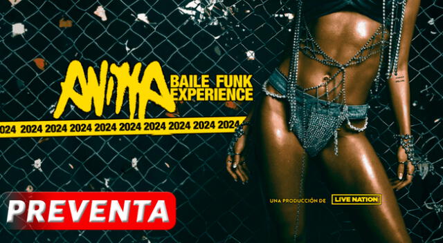 Anitta en Lima 2024: Preventa de entradas, precios, zonas y TODO lo que debes saber