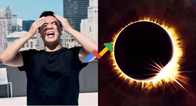 La peculiar búsqueda que se dispara en Google tras eclipse solar del 8 de abril del 2024.