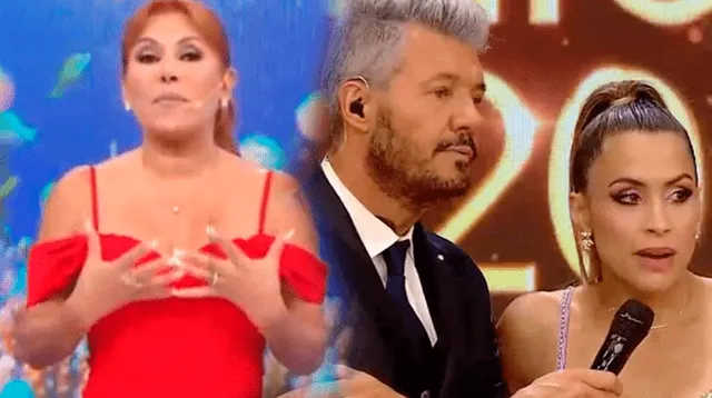 Magaly Medina sorprendida con actitud de Marcelo Tinelli, quien no defiende a Milett Figueroa.