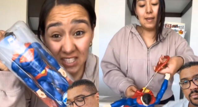 Mujer rompe EN VIVO juguete favorito de su novio y es viral en TikTok ¿Por qué?