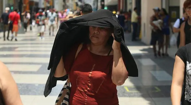 Se pronostican temperaturas de hasta 30 grados en algunos distritos de la capital, según Senamhi.