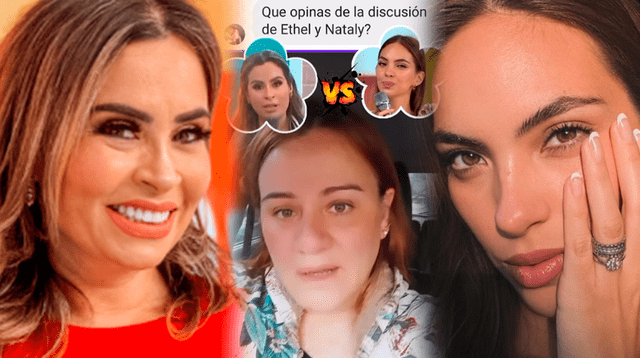 Lourdes Sacín da su punto de vista tras tenso momento entre Ethel Pozo y Natalie Vértiz.