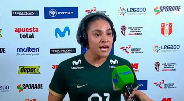 Esmeralda Sánchez habló tras la victoria de Alianza Lima ante San Martín.