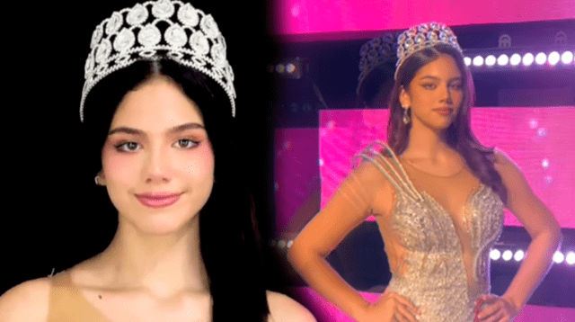 Gaela Barraza se despide de su reinado como Miss Teen Model World 2023.