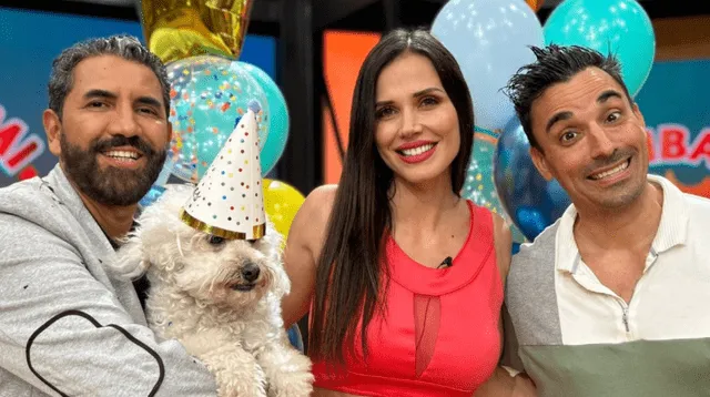 "Arriba mi gente" celebra segundo aniversario en Latina con Maju Mantilla, Santi Lesmes y Fernando Díaz.