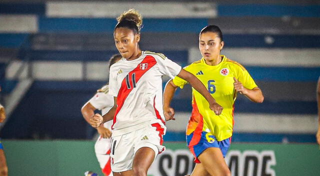 Sashenka Porras derramó lágrimas por cometer el penal en contra de la selección peruana.