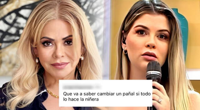 Gisela Valcárcel defiende a Brunella Horna de críticas de usuarios en  las redes sociales.