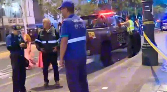 Ciudadano Belga tras caer del octavo piso frente a Plaza San Martín.