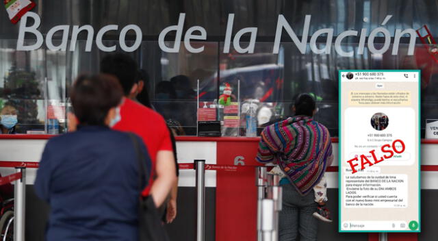 Banco de la Nación se pronuncia ante nueva modalidad de estafa que circula en redes sociales