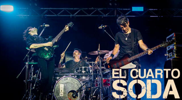 “El Cuarto Soda”, por primera vez en Lima la banda tributo a Soda Stereo