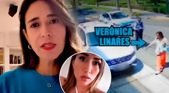 Verónica Linares cuadra a vecina que la acusó de estacionarse en su puerta.