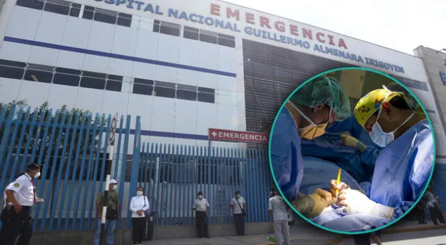 Niñas fueron salvadas por la donación de órganos en hospital de EsSalud.