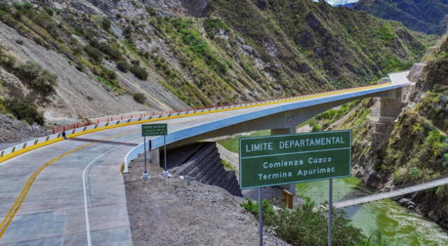 El nuevo puente Kutuctay conectará las regiones de Cusco y Apurímac en poco tiempo.