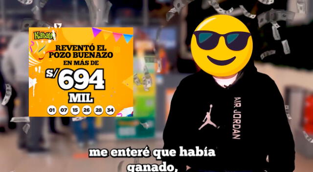 Ganador del Pozo Buenazo de La Kábala de la Tinka compró sus boletos en Vitarte.