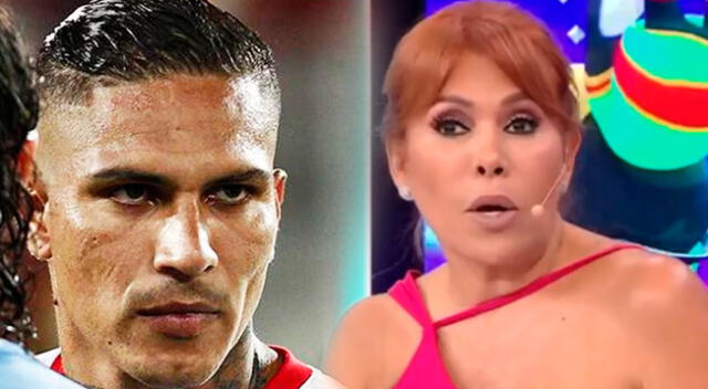 Magaly Medina queda impactada con momentos agresivos de Paolo Guerrero.