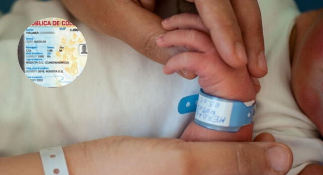 Un hombre registró a su bebé con el apellido materno primero en Colombia.