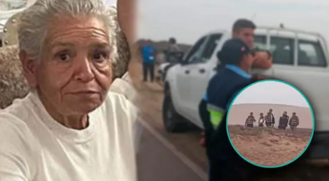 Adulta mayor que fue reportada como desaparecida es encontrada muerta en La Libertad.