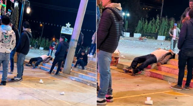 El joven terminó desmayado tras beber en el concierto, pero revivió.