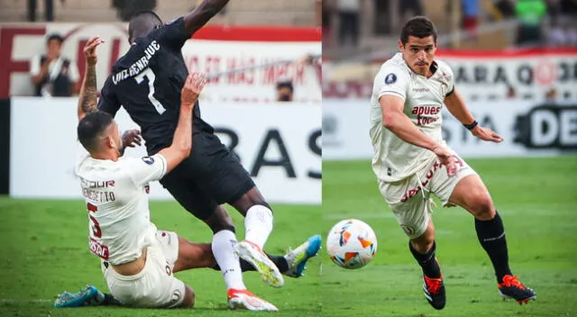 Universitario no pudo en el Monumental ante Botafogo por la Copa Libertadores.