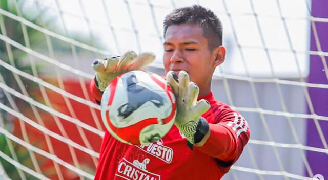 Jhefferson Rodríguez, el arquero promesa de la U y de selección peruana.