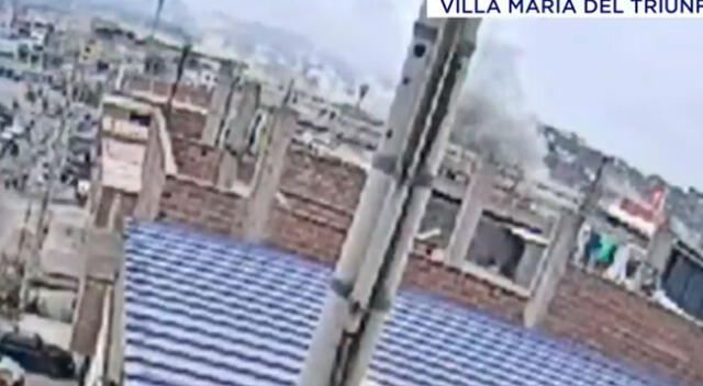 Explosión en grifo de Villa María del Triunfo no ha sido controlada.