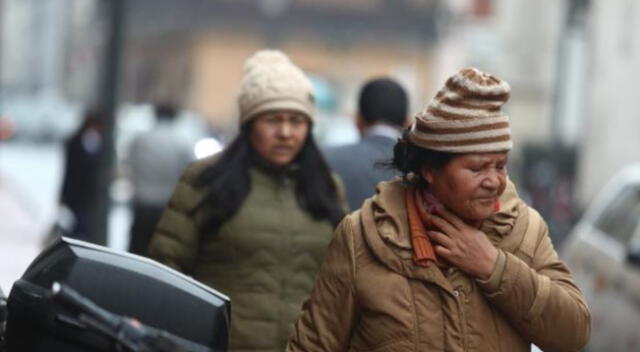 En el último informe del Senamhi prevé el descenso de las temperaturas en Lima y otras regiones del país.