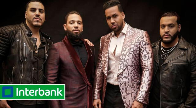 Preventa Aventura y Romeo Santos en Perú 2024: qué tarjetas Interbank acepta Teleticket