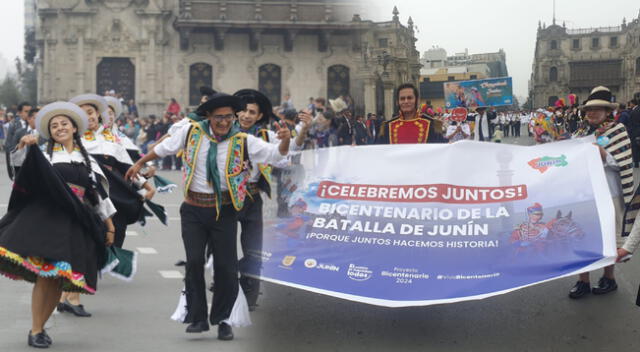 Gran pasacalle por Bicentenario se tiene programado realizar en el Centro de Lima.