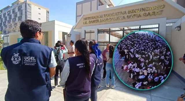 Tras histeria colectiva los eventos religiosos en colegios de Chiclayo no se darán por un tiempo.