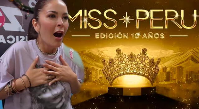 Laura Spoya en shock tras escuchar los precios del Miss Perú 2024.