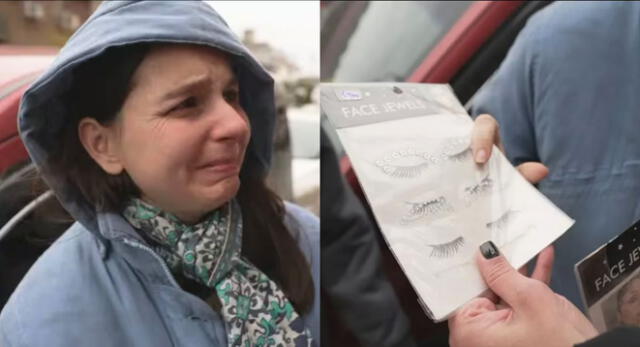 Mujer lloró al revelar que se quedó sin trabajo para mantener a su familia y debe salir a las calles.