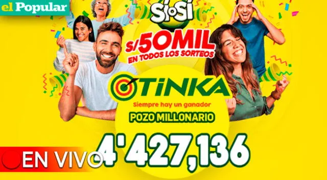 El pozo millonario de la Tinka se sorteará este domingo 26 de mayo.