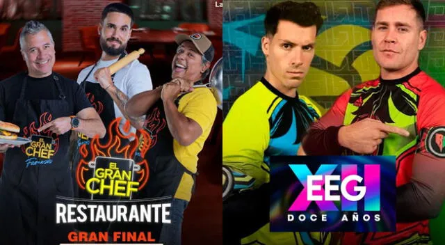 El Gran Chef: Famosos y Esto es Guerra competirán por el rating a nivel nacional.