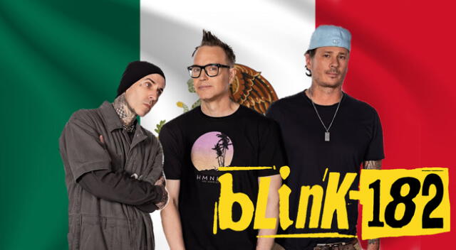 Blink 182 es un reconocido grupo de pop funk.