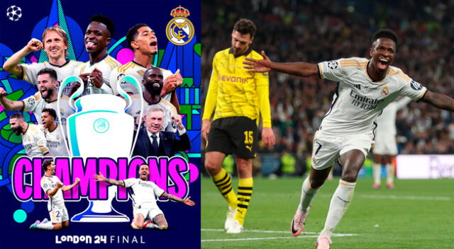 Real Madrid es el campeón de la Champions League.