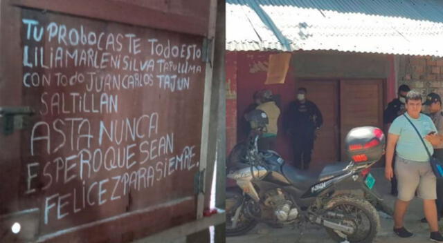 Madre de familia dejó aterrador mensaje en pizarra antes de morir en Iquitos.