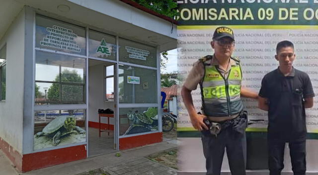 Sereno de Iquitos sobrevivió a ataque de delincuente en su puesto de vigilancia.