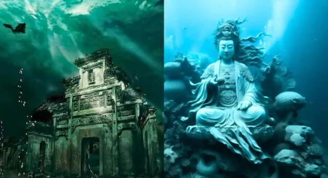 Esta es la misteriosa ciudad submarina construida hace 700 años en China que está casi intacta