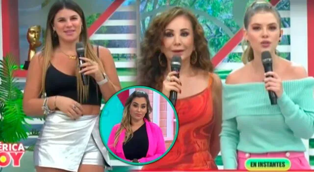 Macarena Vélez estuvo en 'América hoy'.