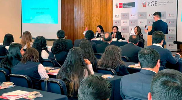 Encuentro regional de procuradores de diversas partes del país.