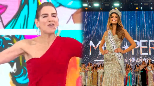 Gigi Mitre opina sobre el Miss Perú 2024.