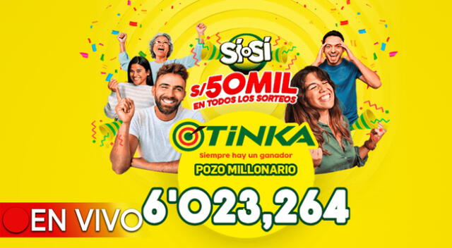 El pozo millonario de la Tinka se sorteó este miércoles 12 de junio a las 10:50 p.m.